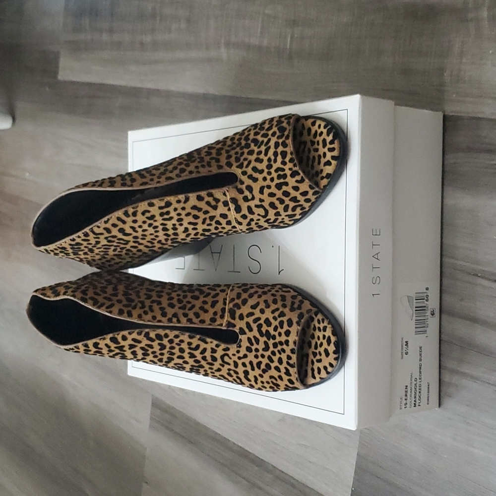 Leopard heels